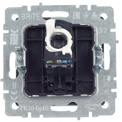 фото Розетка компьютерная  IEK BR-K10-1-K37 в Самаре