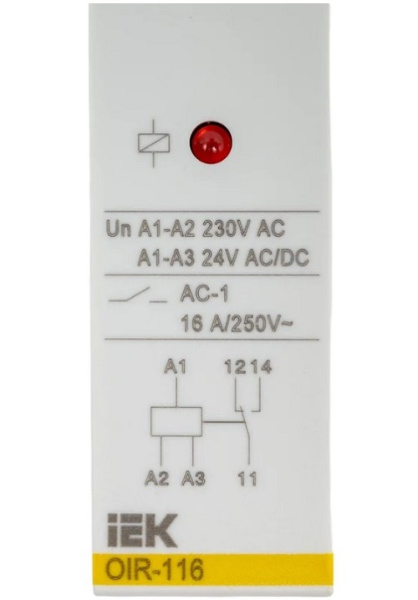фото Реле промежуточное IEK OIR-116-AC230V в Красноярске
