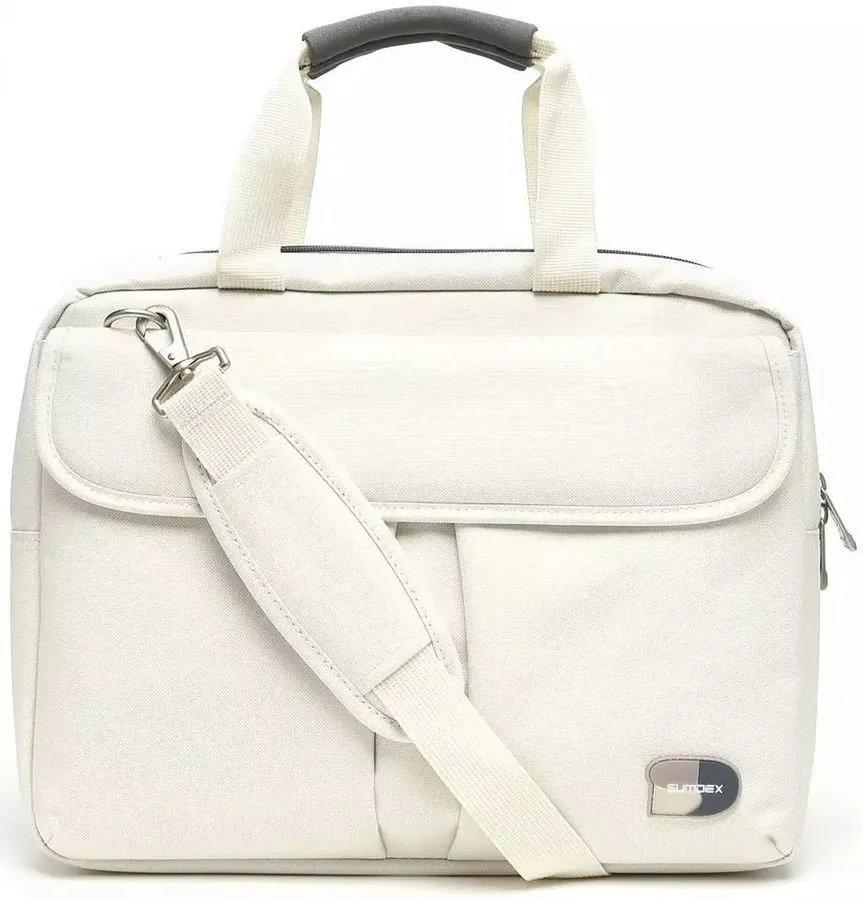 

Сумка для ноутбука Sumdex PON-313CM 13,3", полиэстр, нейлон, бежевая, PON-313CM