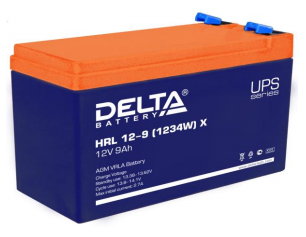 

Батарея Delta HRL 12-9 X 12В, 9Ач 151/65/100 (HRL-1234W), HRL 12-9 X