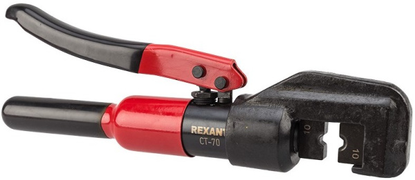 Изображение товара Гидравлический пресс Rexant 12-3061 для обжима наконечников и гильз 4-70 мм²