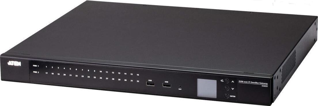 

Переключатель KVM Aten KG0032-AX-G 32-портовый OmniBus KVM-шлюз с доступом по IP, KG0032-AX-G
