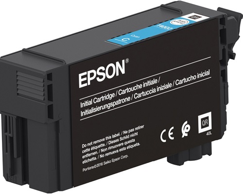 

Картридж Epson Singlepack UltraChrome XD2 C13T40D240 для SureColor SC-T3100/SC-T5100, cyan, 50ml, Singlepack UltraChrome XD2