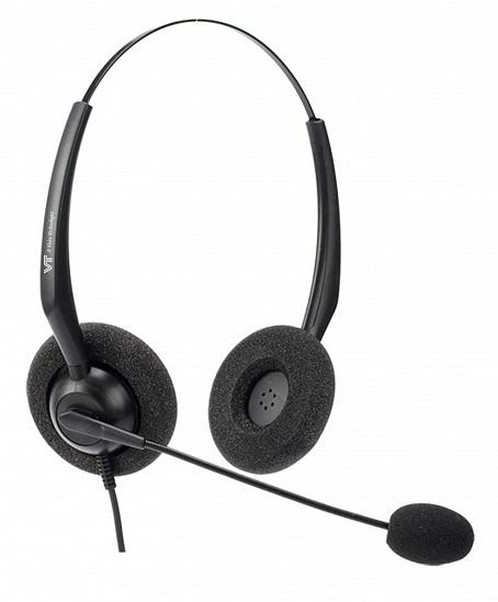 Изображение товара Гарнитура VT VT1000-D RJ9(03) проводные накладные для call-центра и офиса