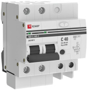 фото Автомат дифференциальный  EKF DA2-40-30-pro