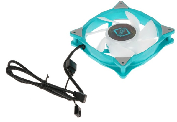 фото Вентилятор для корпуса Iceberg Thermal IceGALE ARGB 140mm TEAL в Уфе