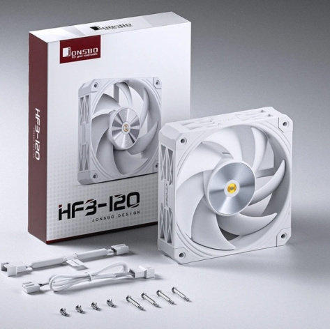фото Вентилятор для корпуса JONSBO HF3-120W в Нижнем Новгороде