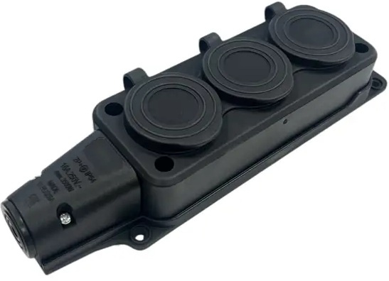 фото Удлинитель силовой iTOK i-CONNECT-COLOR-SUR-KG-325-3-54-10-BLACK в Перми