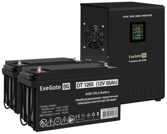 фото Комплект  Exegate FineSine SX-2500.LCD.AVR.2SH в Казани