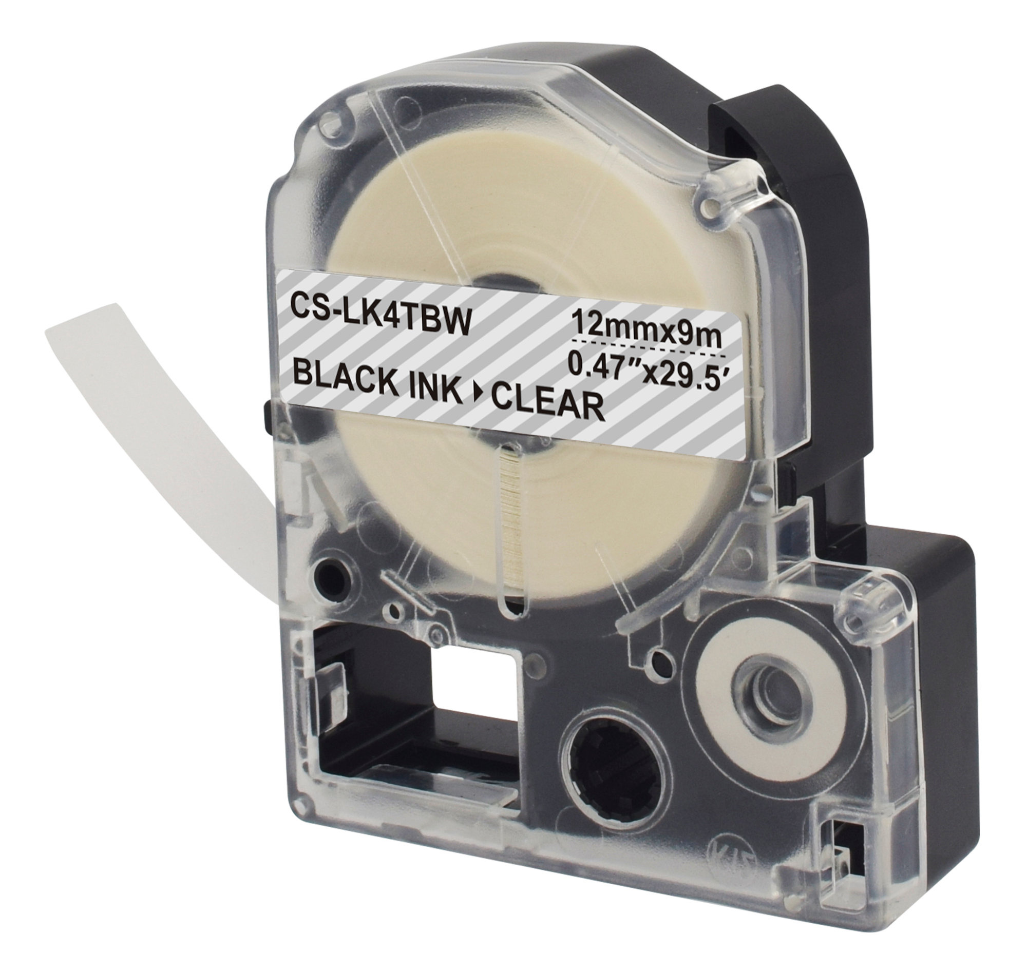 

Картридж ленточный Cactus CS-LK4TBW черный для Epson LW300/LW400/LW700/LW600P/LW1000P, CS-LK4TBW