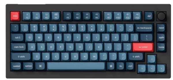 фото Клавиатура  Keychron V1 Max Red Switch Black в Красноярске