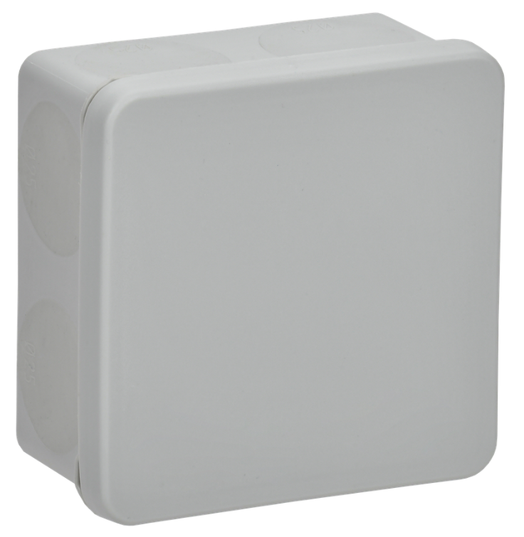 

Коробка распределительная IEK UKO21-080-080-040-K41-66 КМ42435 о/п 80х80х40мм IP67 8 вв. серая, UKO21-080-080-040-K41-66