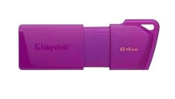 Изображение товара USB накопитель Kingston KC-U2L64-7LP 64 ГБ USB 3.2 Gen 1 выдвижной