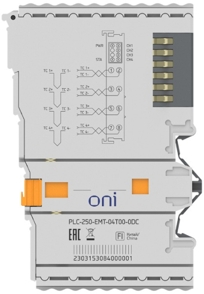 фото Модуль ввода ONI PLC-250-EMT-04T00-0DC в Санкт-Петербургe