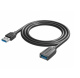 фото Кабель интерфейсный USB 3.0 удлинитель Vention AM-AF в Уфе