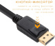 фото Кабель интерфейсный DisplayPort-VGA VCOM CG607-1.8M в Ростове-на-Дону