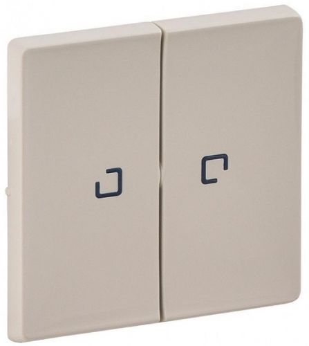 

Клавиша Legrand 755221 Valena LIFE, 2-ая с подсветкой/индикацией, слоновая кость, 755221