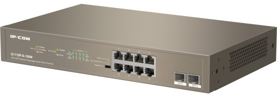 фото Коммутатор неуправляемый IP-Com G1110P-8-150W в Казани