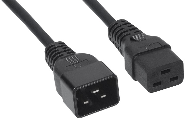 

Кабель питания Cabeus PC-IEC19-IEC20-5M IEC 320 C19 - IEC 320 C20 (3x1.5), 16A, прямая вилка, 5м, PC-IEC19-IEC20-5M