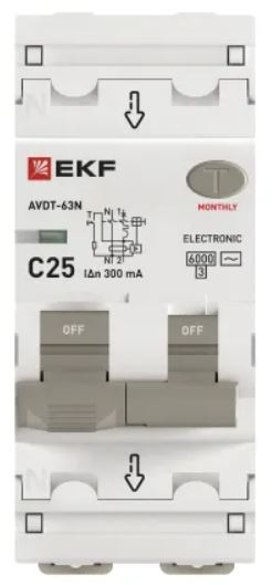фото Автомат дифференциальный EKF D63N26E25C300 в Санкт-Петербургe