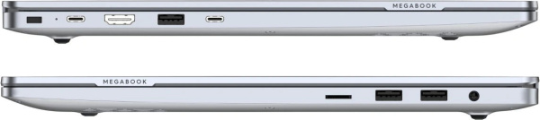 фото Ноутбук  TECNO MegaBook T16 в Уфе 16 ", Core i5, 16 Гб RAM, 512 Гб SSD, UHD Graphics, Серебристый