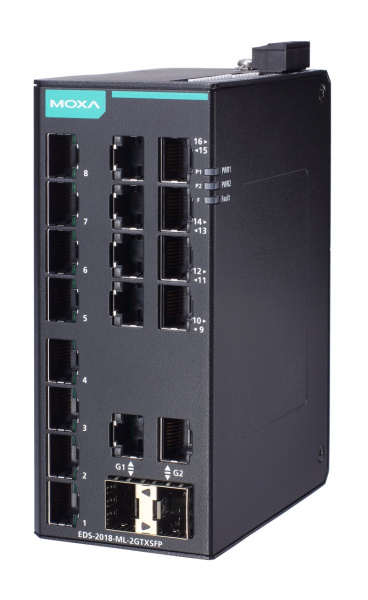 фото Коммутатор  MOXA EDS-2018-ML-2GTXSFP в Екатеринбурге