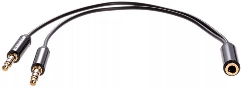 

Кабель-адаптер Telecom TAV205M-0.2M 3.5 Jack (M) - 2*3.5 Jack (F), 0.2m, TAV205M-0.2M