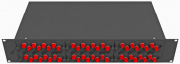 фото Кросс оптический стоечный TopLAN КРС-Top-2U-48FC/U-OS2-BK