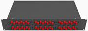 фото Кросс оптический стоечный TopLAN КРС-Top-2U-48FC/U-OS2-BK