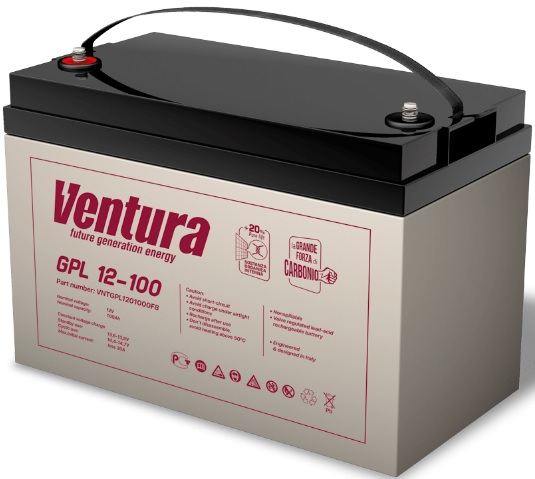 

Батарея Ventura GPL 12-100 12В/106Ач, GPL 12-100