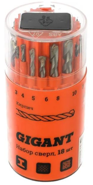 фото Набор сверл Gigant G-11120
