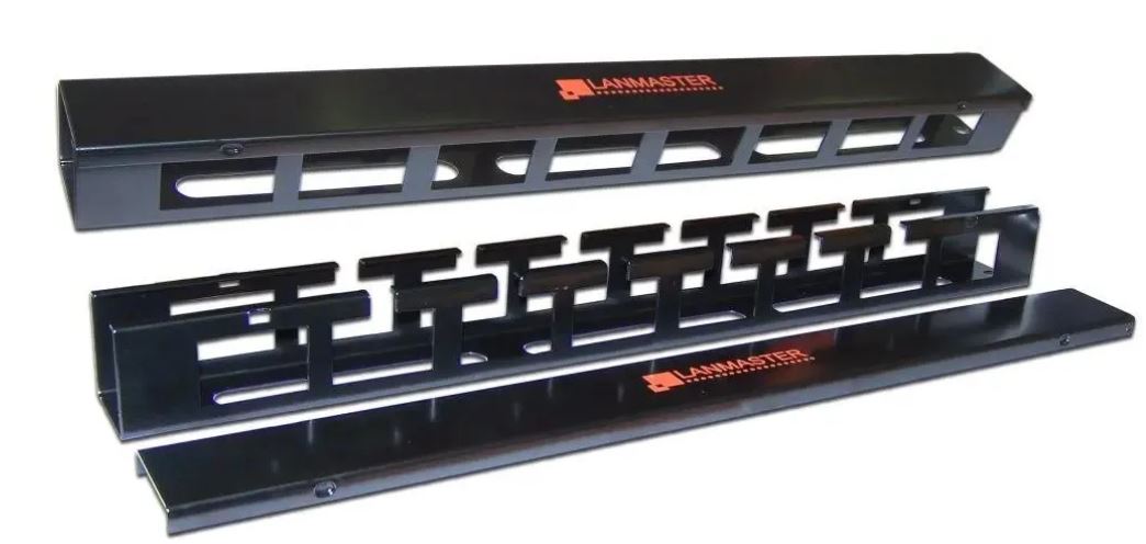 

Кабельный организатор Lanmaster LAN-ORG/CV-1U 19" c крышкой, 1U, LAN-ORG/CV-1U