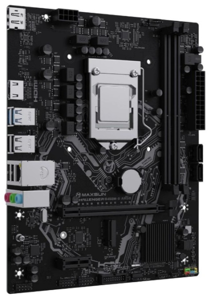 фото Материнская плата MAXSUN MS-Challenger B460M-D ARGB, LGA1200, Intel B460, mATX в Уфе