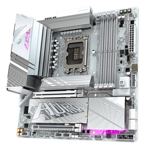 фото Материнская плата mATX GIGABYTE Z890M AORUS ELITE WF7 ICE в Казани