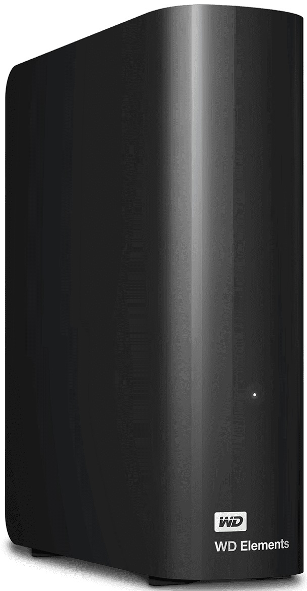 

Внешний жесткий диск 3.5'' Western Digital WDBWLG0180HBK-EESN WD Elements Desktop 18TB USB 3.0 черный, WDBWLG0180HBK-EESN