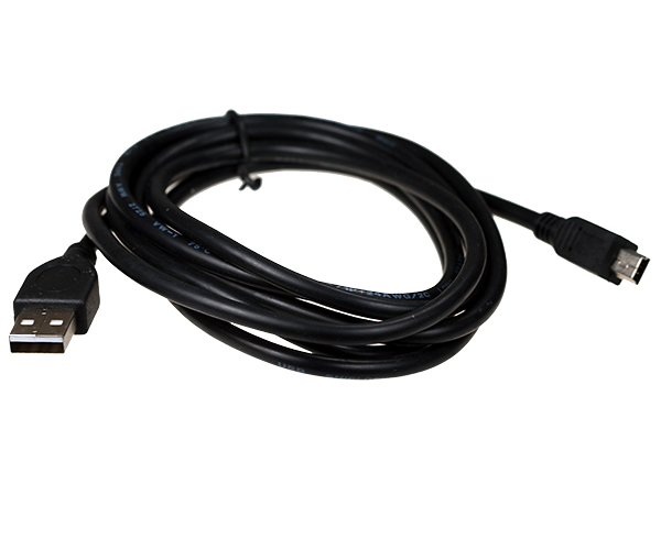 

Кабель интерфейсный USB 2.0 Gembird AM/miniBM 5P CCP-USB2-AM5P-6 Pro, 1.8 м, позол.конт., черный, пакет, AM/miniBM 5P