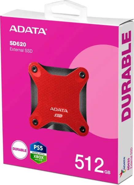 фото Внешний SSD USB 3.2 Gen 2 Type-A ADATA SD620-512GCRD в Смоленске