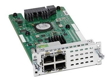 

Модуль расширения Cisco NIM-ES2-4= 4-port Layer 2 GE Switch Network Interface Module, NIM-ES2-4=