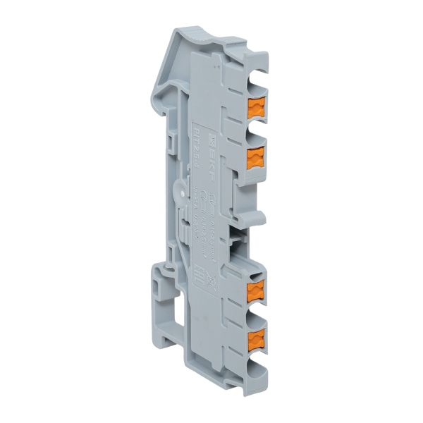 

Клеммная колодка EKF PIT-2,5-4 пружинная 2,5 Push-in 4 вывода серая, PIT-2,5-4
