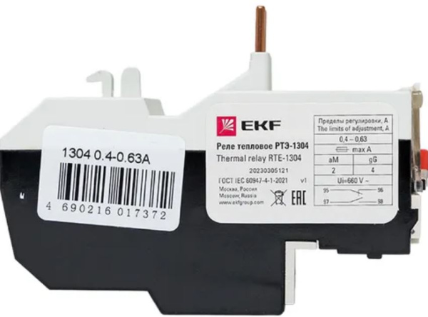 фото Тепловое реле  EKF rel-1304-0.4-0.63 в Казани