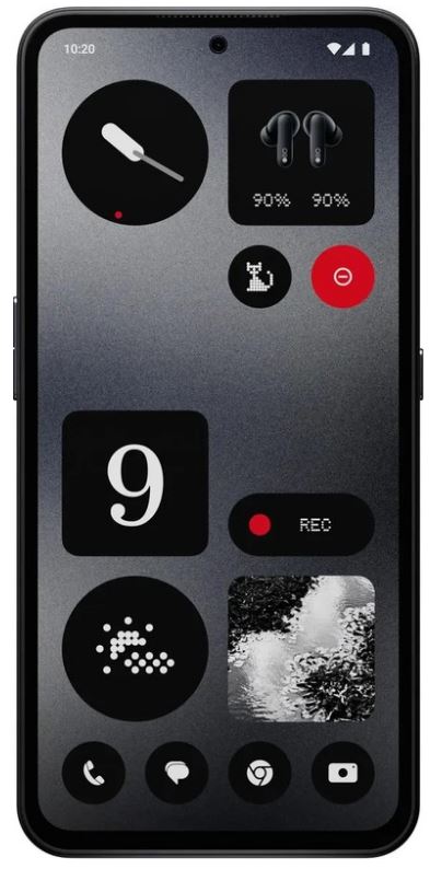 

Смартфон NOTHING PHONE CMF 1 8/128GB A10400108 black, CMF 1 8/128GB