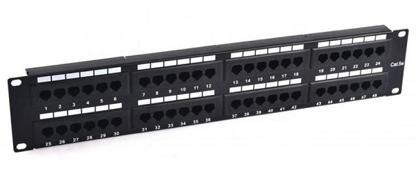 

Патч-панель 19, 48xRJ45, UTP, Кат. 5е SUPRLAN 10-0405 2U, 10-0405