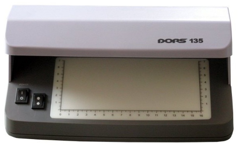 

Детектор банкнот просмотровый DORS 135 SYS-033273 Ультрафиолетовая, белая проходящая, белая отраженная, 135