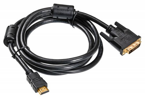 фото Кабель интерфейсный HDMI-DVI Buro HDMI-19M-DVI-D-3M в Уфе