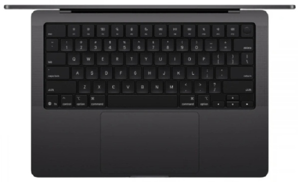 фото Ноутбук Apple MacBook Pro 16 2026 16.2" (Apple M, 48Гб LPDDR5X, SSD 2 Тб, , MacOS) Черный [MGEE4]