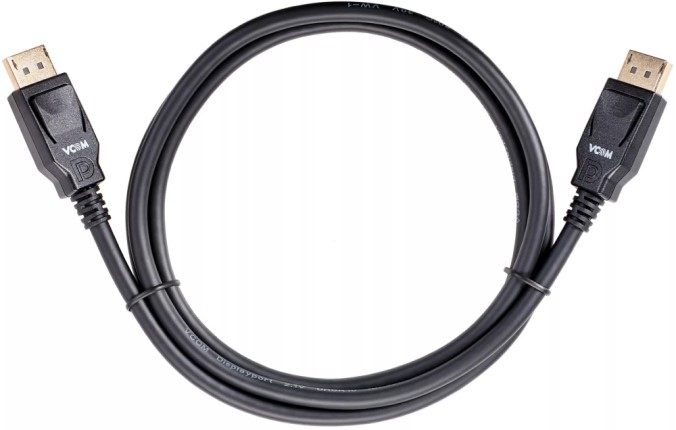 

Кабель интерфейсный DisplayPort- DisplayPort VCOM CG651-2.0 v2.1 40GBps, 8K@60Hz, 2m, CG651-2.0