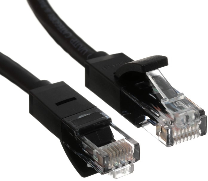 

Кабель патч-корд U/UTP 6 кат. 25м UGREEN NW102 20167_ Ethernet Cable, цвет: черный, NW102