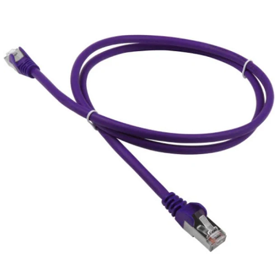 

Кабель патч-корд F/UTP 5e кат. 1м Lanmaster LAN-PC45/S5E-1.0-VI фиолетовый, LAN-PC45/S5E-1.0-VI