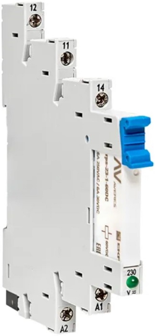 

Реле промежуточное EKF rps-23-1-60-rms230AC с розеткой в сборе РП slim 23/1 6A 230В AC, rps-23-1-60-rms230AC