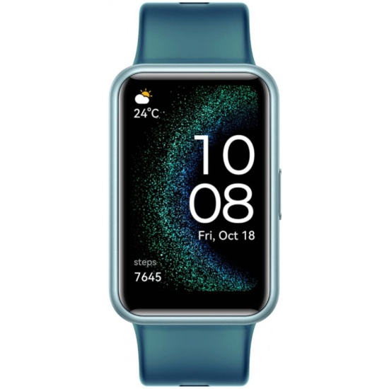 

Часы Huawei Watch FIT SE Stia-B39 Forest Green Silicone Strap, Watch FIT SE Stia-B39